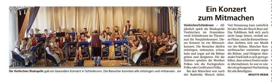 Neujahrskonzert Schönbrunn 2025